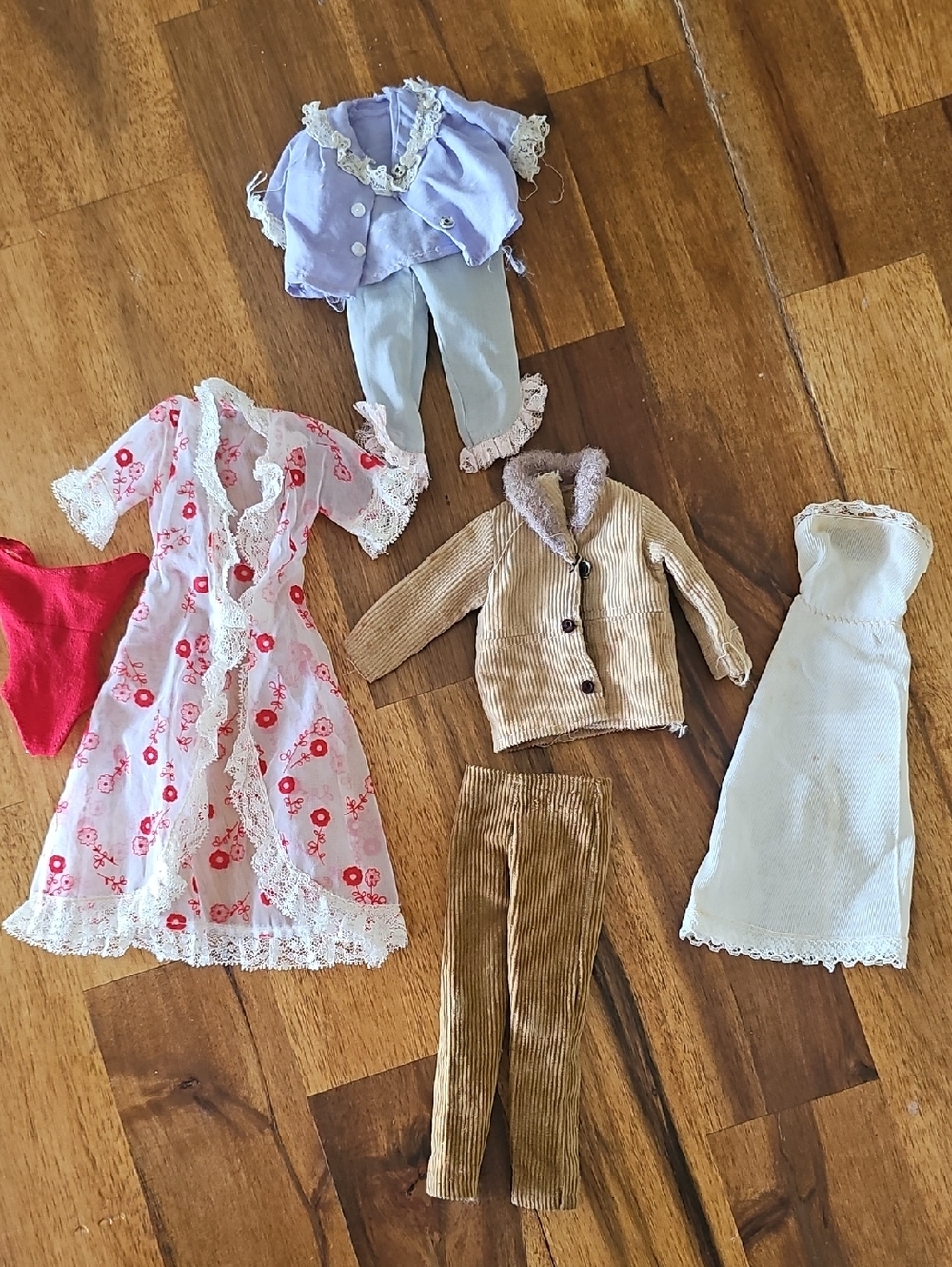 Assorted Vintage Barbie Doll Clone Clothing British Colony Hong Kong